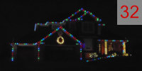 32 multi pattern Residential Lighting Holiday FX